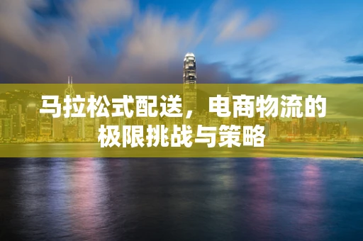 马拉松式配送，电商物流的极限挑战与策略