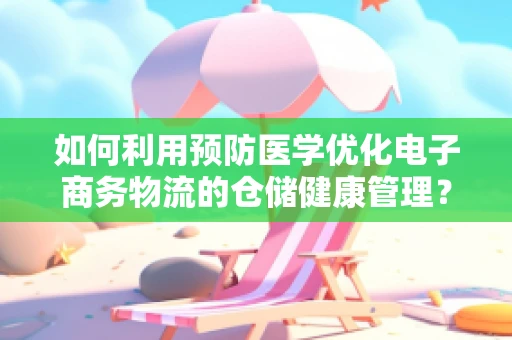 如何利用预防医学优化电子商务物流的仓储健康管理？