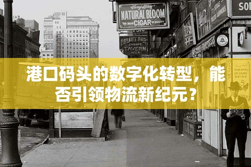 港口码头的数字化转型，能否引领物流新纪元？