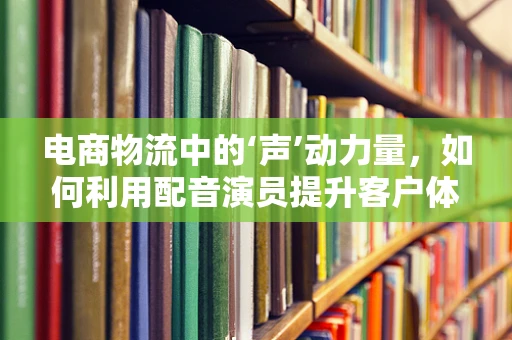 电商物流中的‘声’动力量，如何利用配音演员提升客户体验？