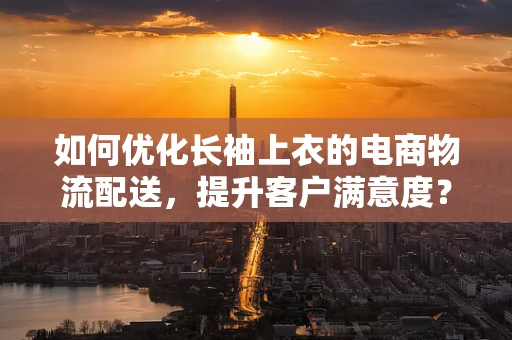 如何优化长袖上衣的电商物流配送，提升客户满意度？