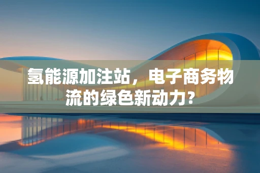 氢能源加注站，电子商务物流的绿色新动力？