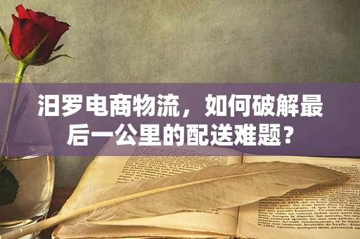 汨罗电商物流，如何破解最后一公里的配送难题？