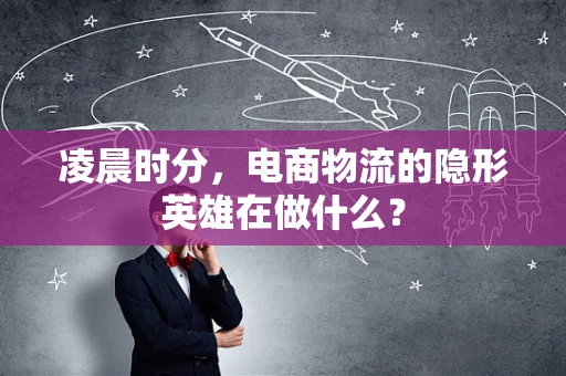 凌晨时分，电商物流的隐形英雄在做什么？