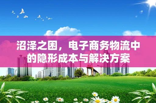 沼泽之困，电子商务物流中的隐形成本与解决方案
