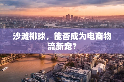沙滩排球，能否成为电商物流新宠？
