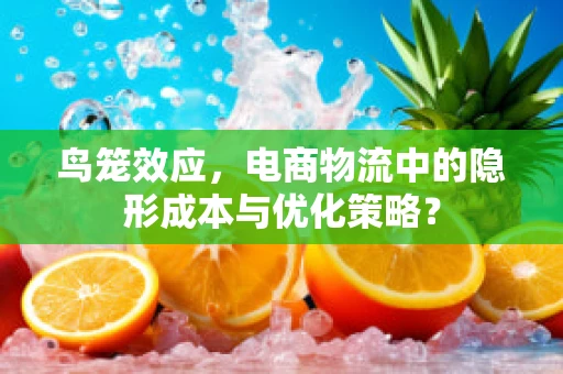 鸟笼效应，电商物流中的隐形成本与优化策略？