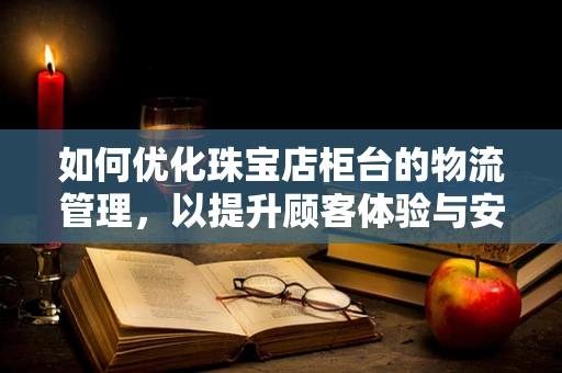 如何优化珠宝店柜台的物流管理，以提升顾客体验与安全？