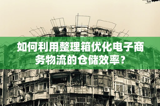 如何利用整理箱优化电子商务物流的仓储效率？