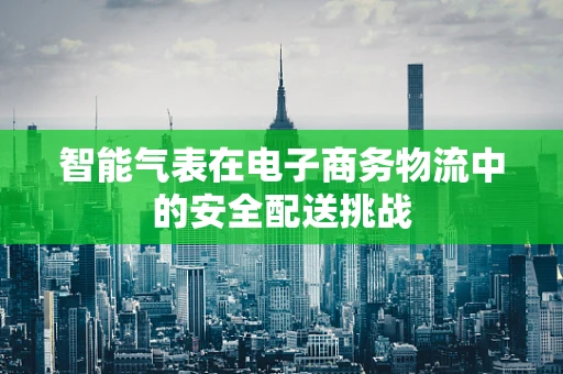 智能气表在电子商务物流中的安全配送挑战