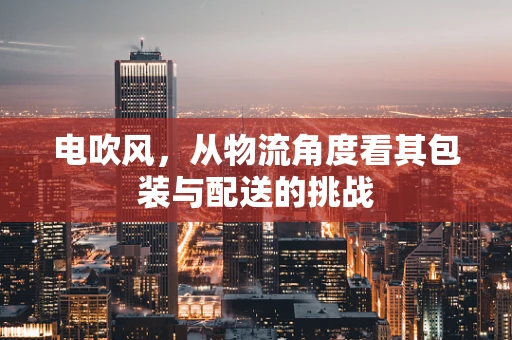 电吹风，从物流角度看其包装与配送的挑战