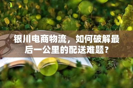 银川电商物流，如何破解最后一公里的配送难题？
