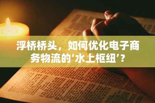 浮桥桥头，如何优化电子商务物流的‘水上枢纽’？