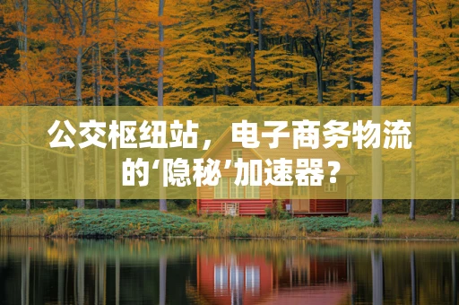 公交枢纽站，电子商务物流的‘隐秘’加速器？