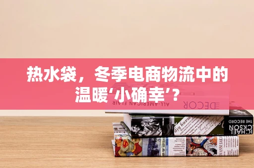 热水袋，冬季电商物流中的温暖‘小确幸’？