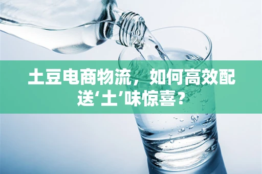 土豆电商物流，如何高效配送‘土’味惊喜？