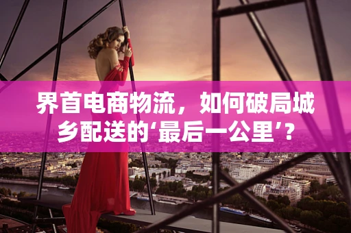 界首电商物流，如何破局城乡配送的‘最后一公里’？