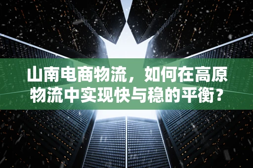 山南电商物流，如何在高原物流中实现快与稳的平衡？