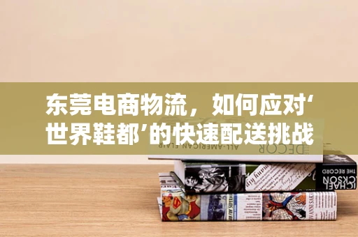 东莞电商物流，如何应对‘世界鞋都’的快速配送挑战？