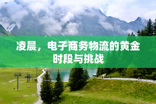 凌晨，电子商务物流的黄金时段与挑战