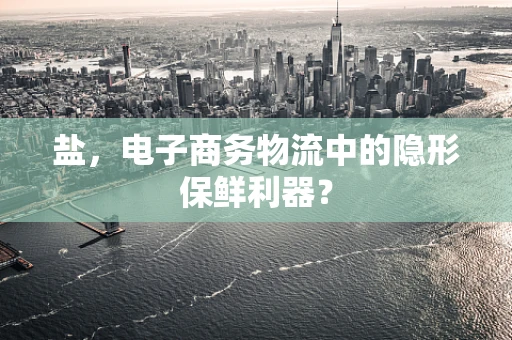 盐，电子商务物流中的隐形保鲜利器？