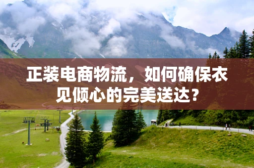 正装电商物流，如何确保衣见倾心的完美送达？