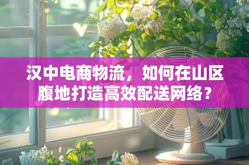 汉中电商物流，如何在山区腹地打造高效配送网络？