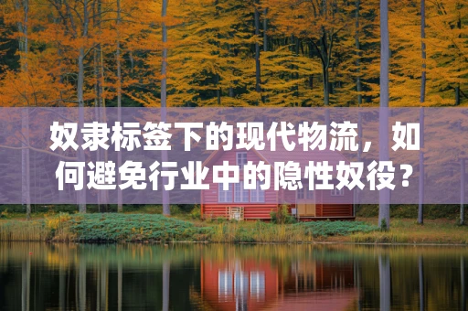 奴隶标签下的现代物流，如何避免行业中的隐性奴役？
