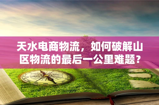 天水电商物流，如何破解山区物流的最后一公里难题？