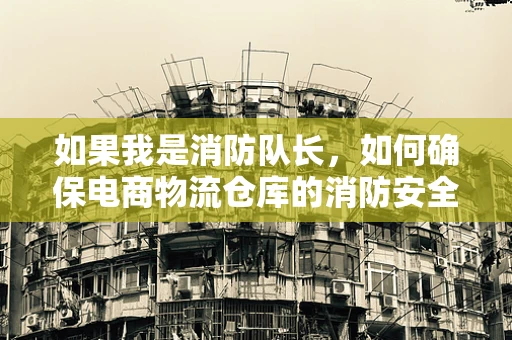 如果我是消防队长，如何确保电商物流仓库的消防安全？