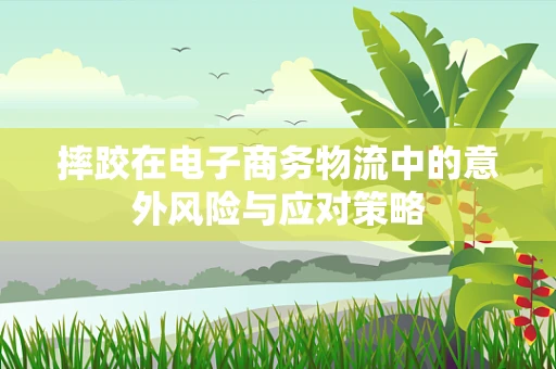 摔跤在电子商务物流中的意外风险与应对策略