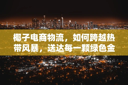椰子电商物流，如何跨越热带风暴，送达每一颗绿色金子？