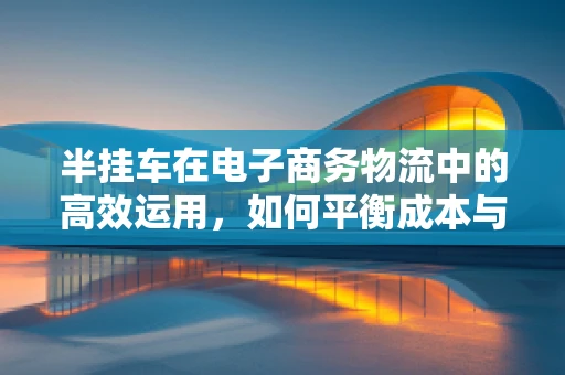 半挂车在电子商务物流中的高效运用，如何平衡成本与效率？