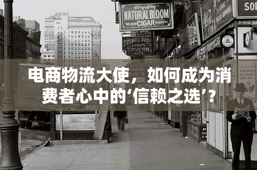 电商物流大使，如何成为消费者心中的‘信赖之选’？