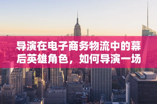 导演在电子商务物流中的幕后英雄角色，如何导演一场高效、无缝的物流大戏？