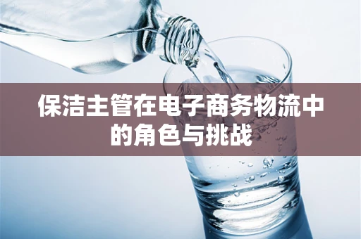 保洁主管在电子商务物流中的角色与挑战