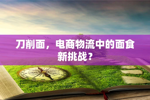 刀削面，电商物流中的面食新挑战？