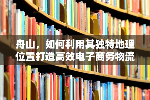 舟山，如何利用其独特地理位置打造高效电子商务物流枢纽？