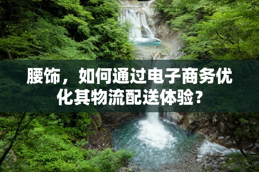 腰饰，如何通过电子商务优化其物流配送体验？