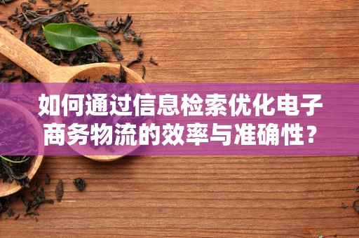 如何通过信息检索优化电子商务物流的效率与准确性？