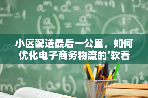 小区配送最后一公里，如何优化电子商务物流的‘软着陆’？