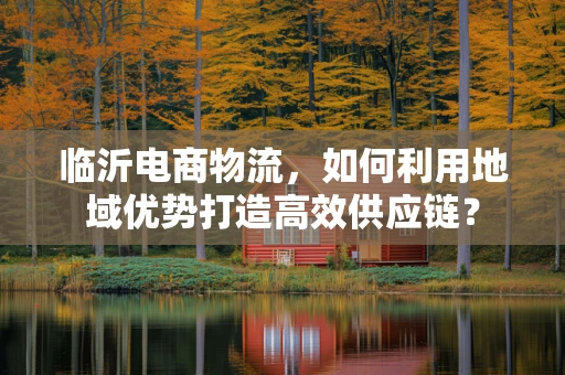 临沂电商物流，如何利用地域优势打造高效供应链？