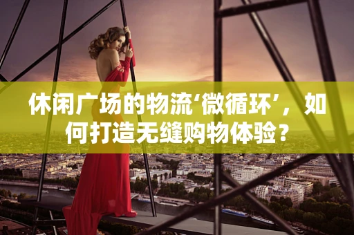 休闲广场的物流‘微循环’，如何打造无缝购物体验？