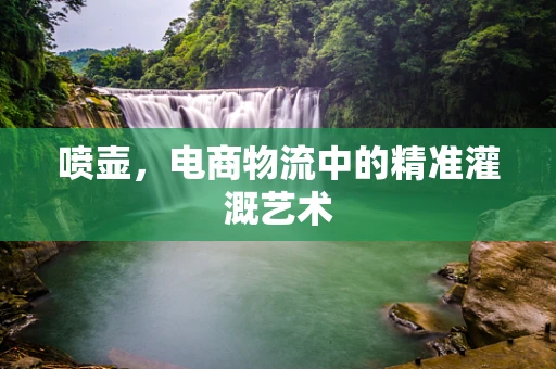 喷壶，电商物流中的精准灌溉艺术