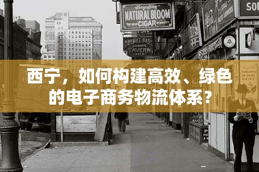 西宁，如何构建高效、绿色的电子商务物流体系？