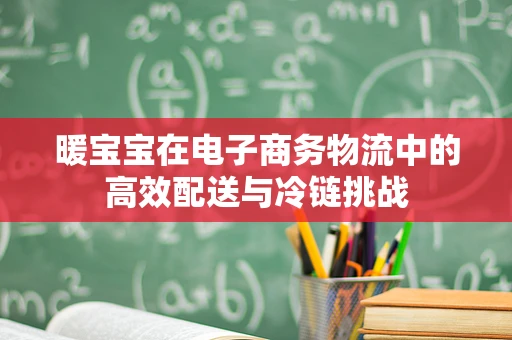 暖宝宝在电子商务物流中的高效配送与冷链挑战