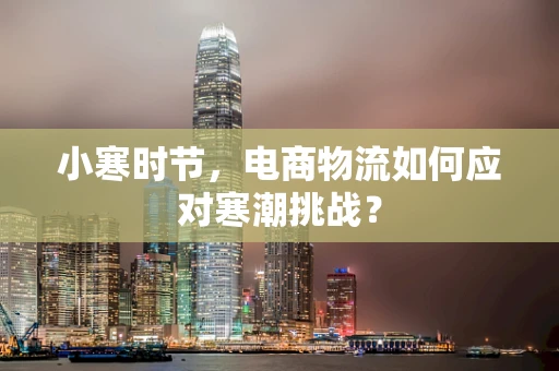 小寒时节，电商物流如何应对寒潮挑战？