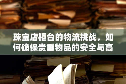 珠宝店柜台的物流挑战，如何确保贵重物品的安全与高效配送？