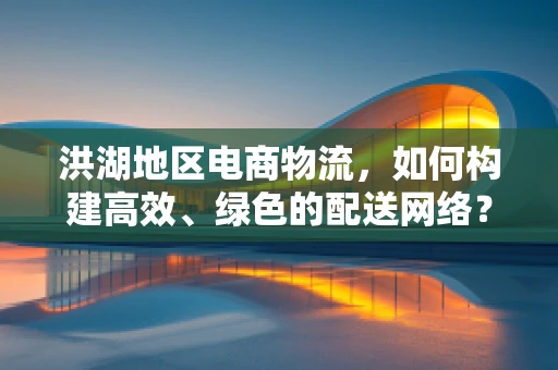 洪湖地区电商物流，如何构建高效、绿色的配送网络？