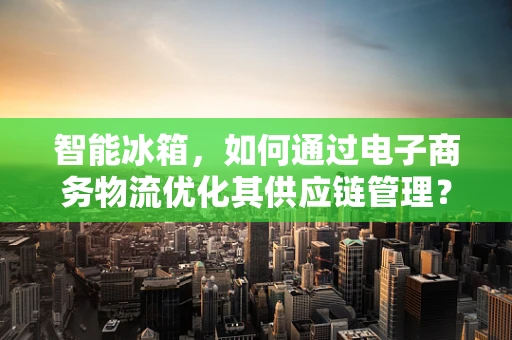 智能冰箱，如何通过电子商务物流优化其供应链管理？